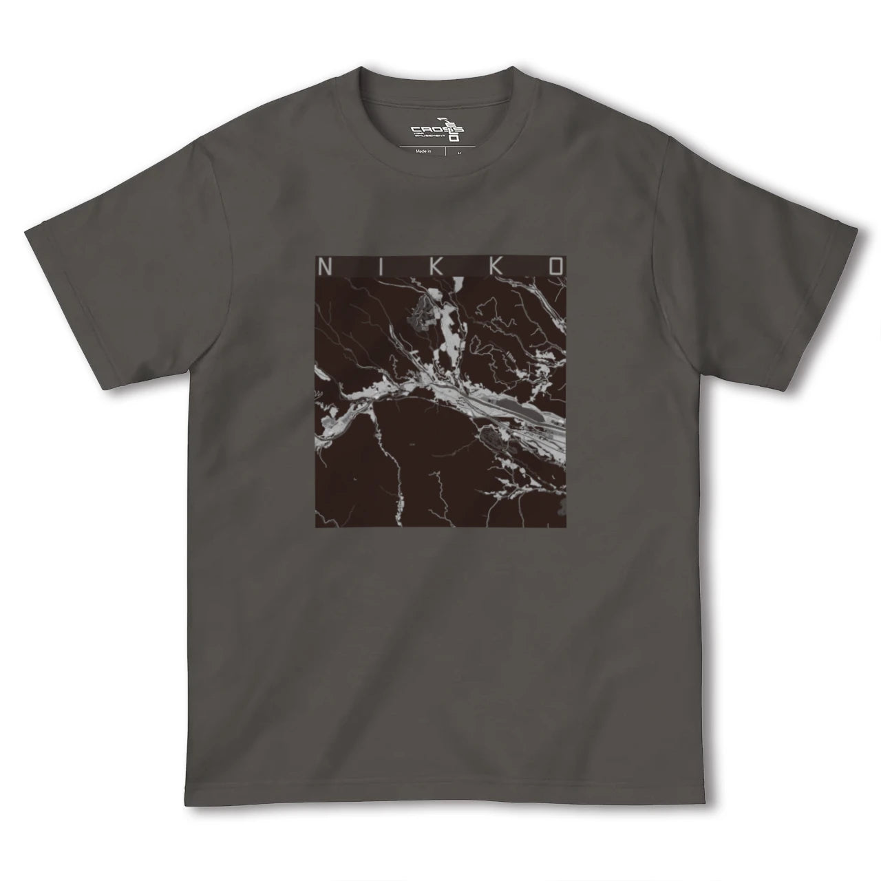 【日光(栃木県)】地図柄ヘビーウェイトTシャツ