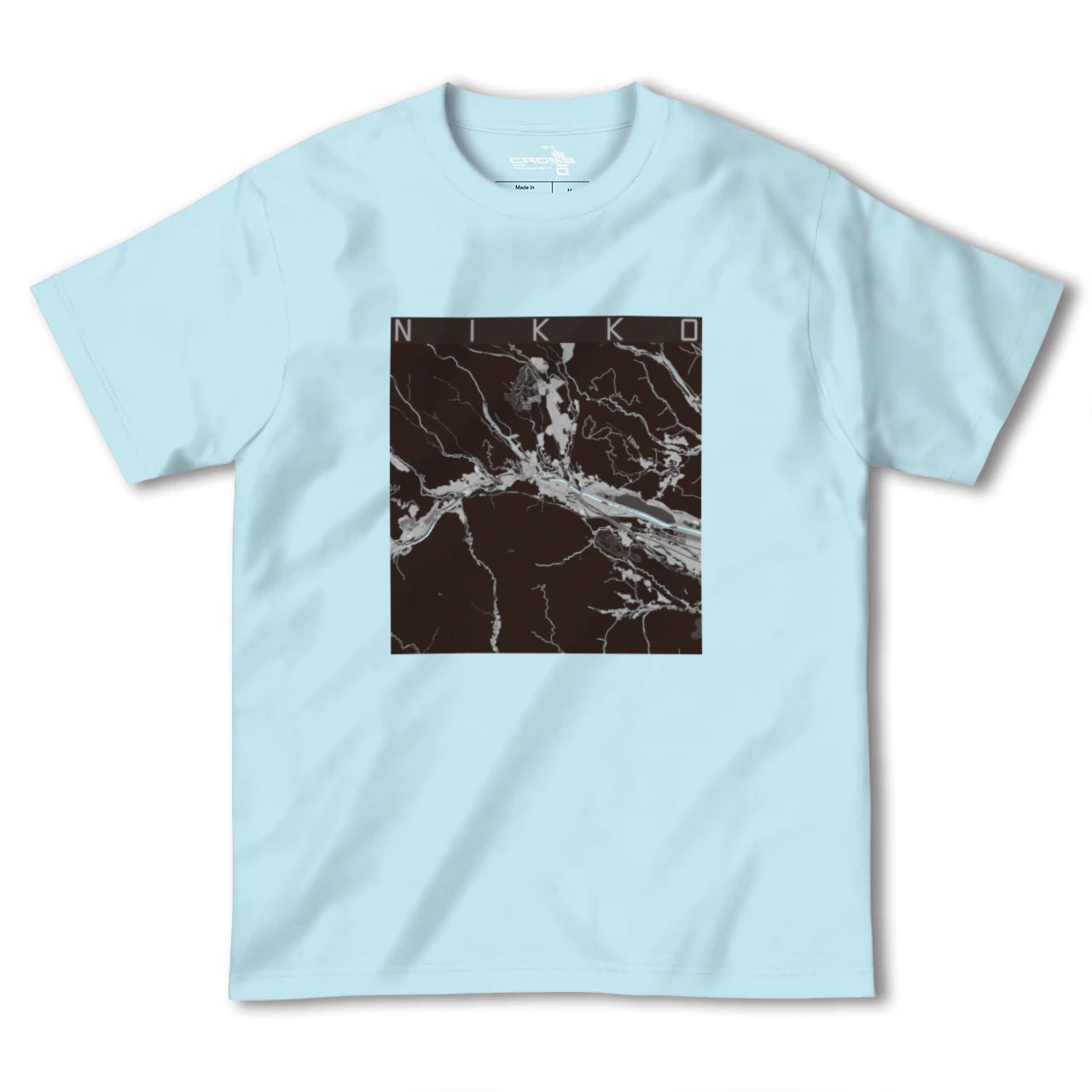 【日光(栃木県)】地図柄ヘビーウェイトTシャツ