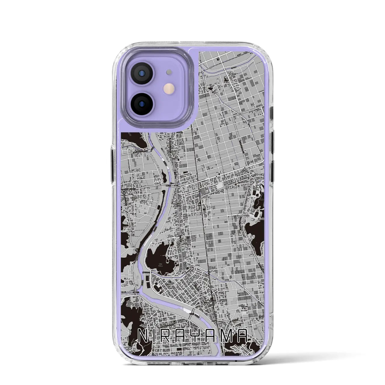 【韮山(静岡県)】地図柄iPhoneケース(MagSafeタイプ)
