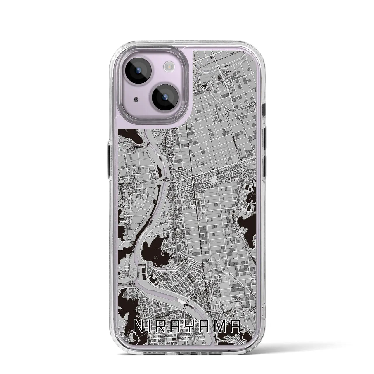 【韮山(静岡県)】地図柄iPhoneケース(MagSafeタイプ)