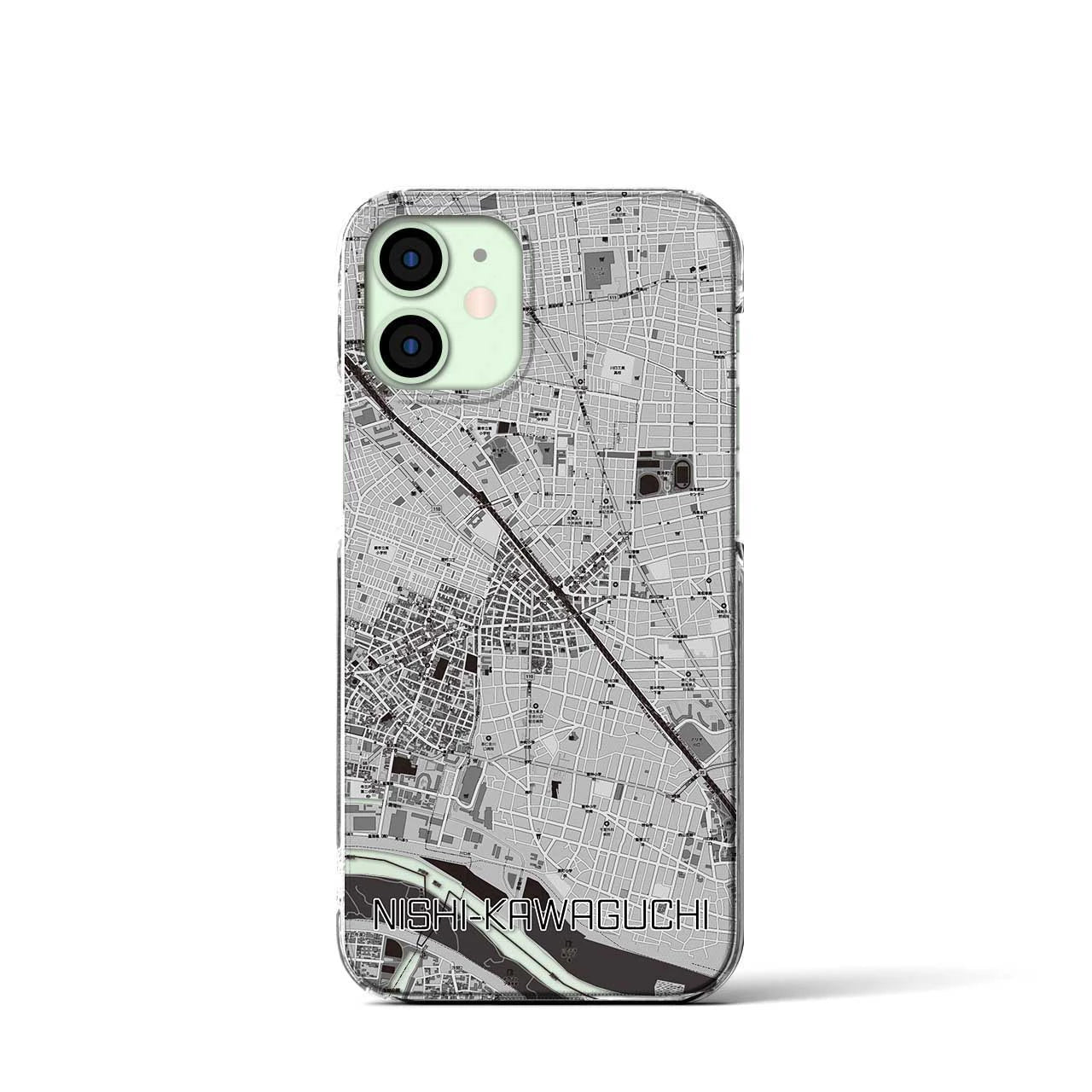 【西川口(埼玉県)】地図柄iPhoneケース(クリアタイプ)