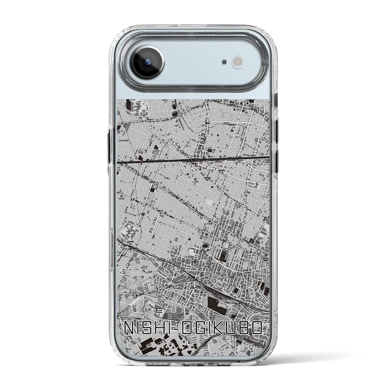 【西荻窪(東京都)】地図柄iPhoneケース(MagSafeタイプ)