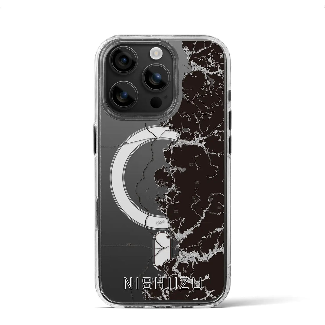 【西伊豆2(静岡県)】地図柄iPhoneケース(MagSafeタイプ)