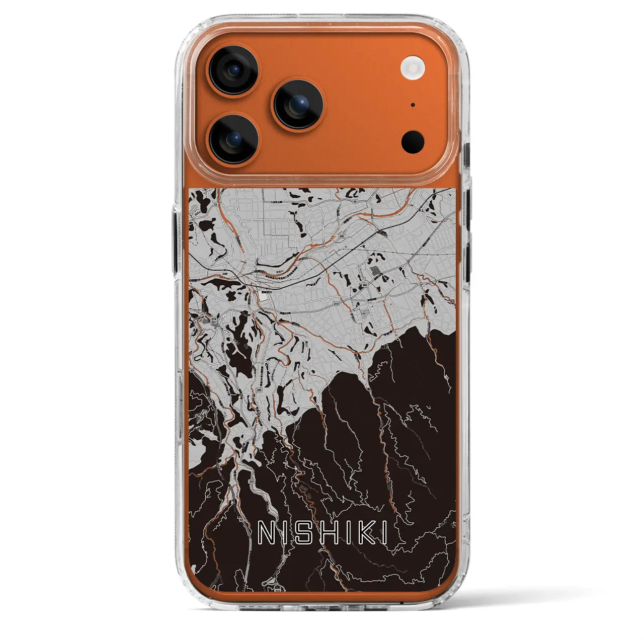 【錦(熊本県)】地図柄iPhoneケース(MagSafeタイプ)