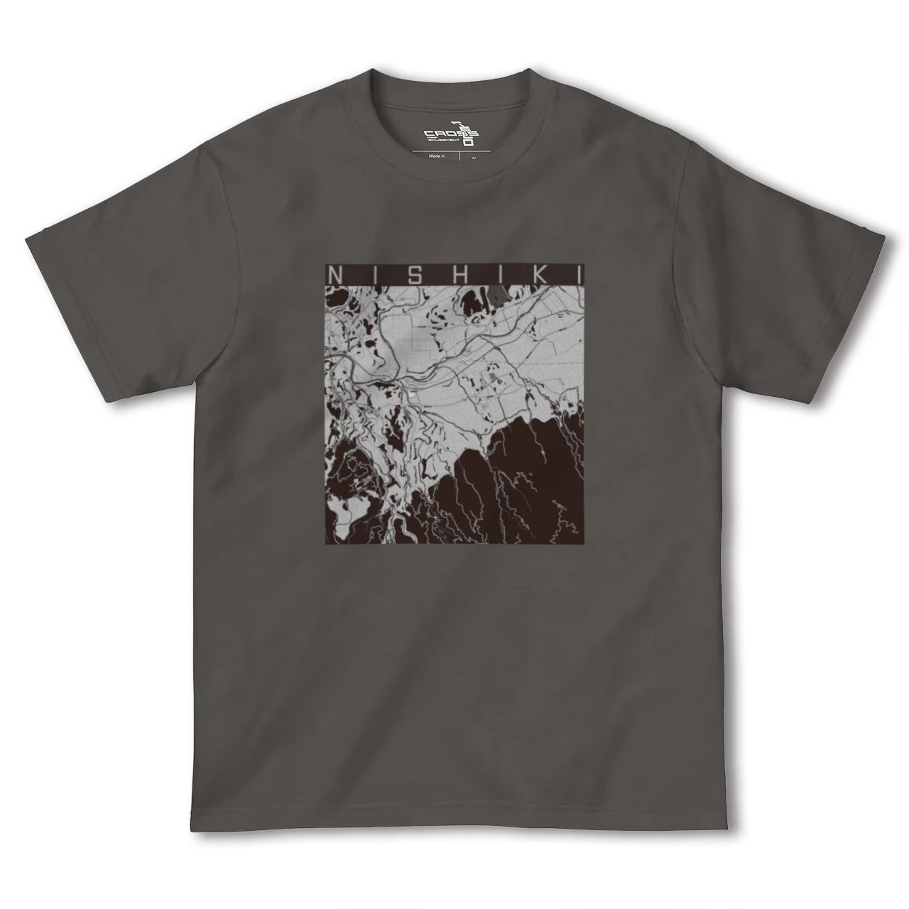 【錦(熊本県)】地図柄ヘビーウェイトTシャツ
