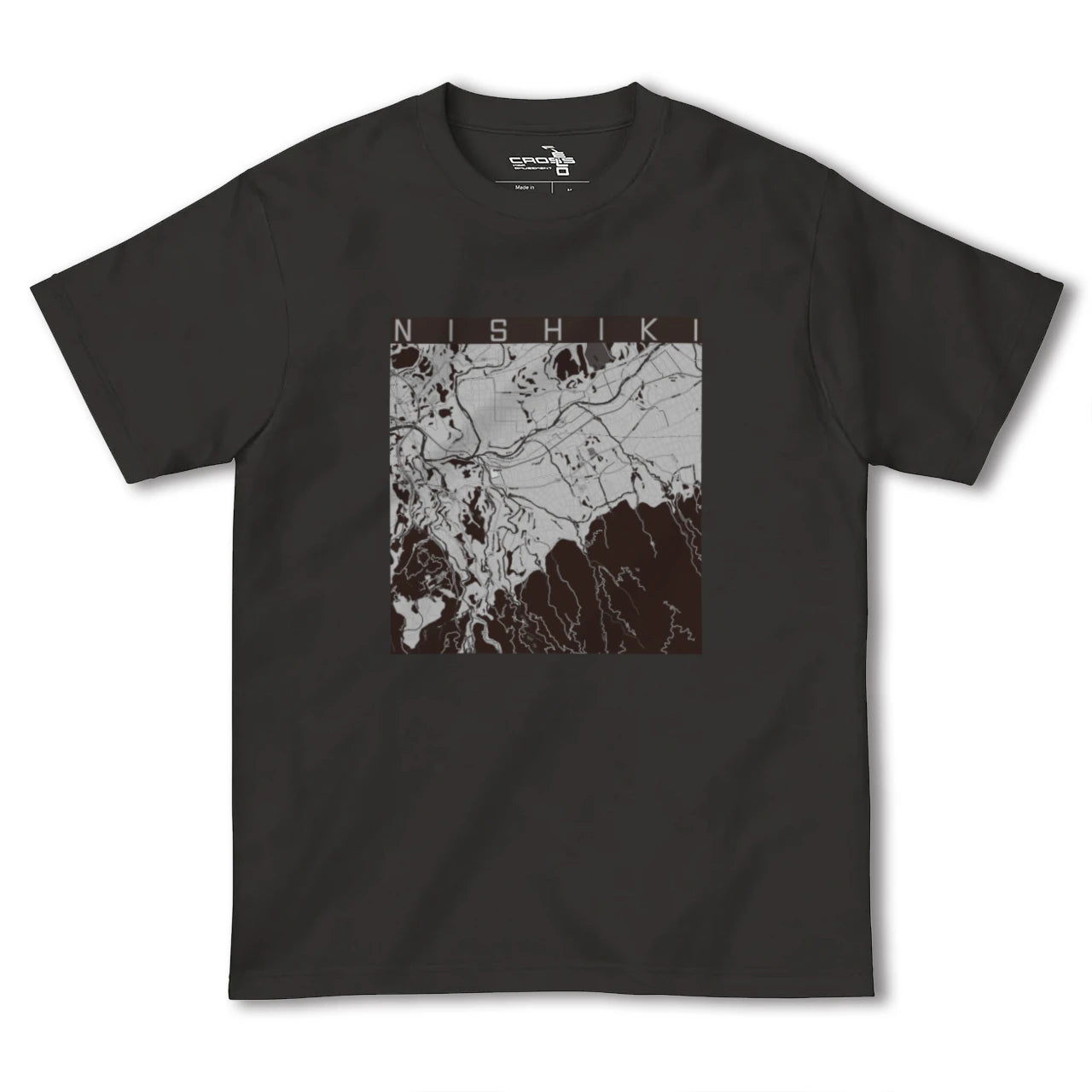 【錦(熊本県)】地図柄ヘビーウェイトTシャツ
