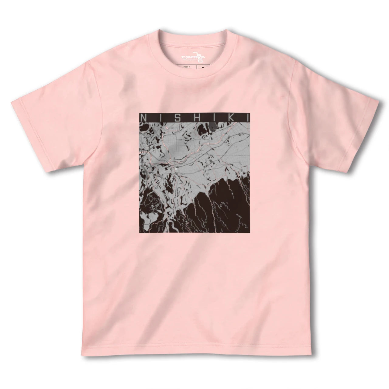 【錦(熊本県)】地図柄ヘビーウェイトTシャツ
