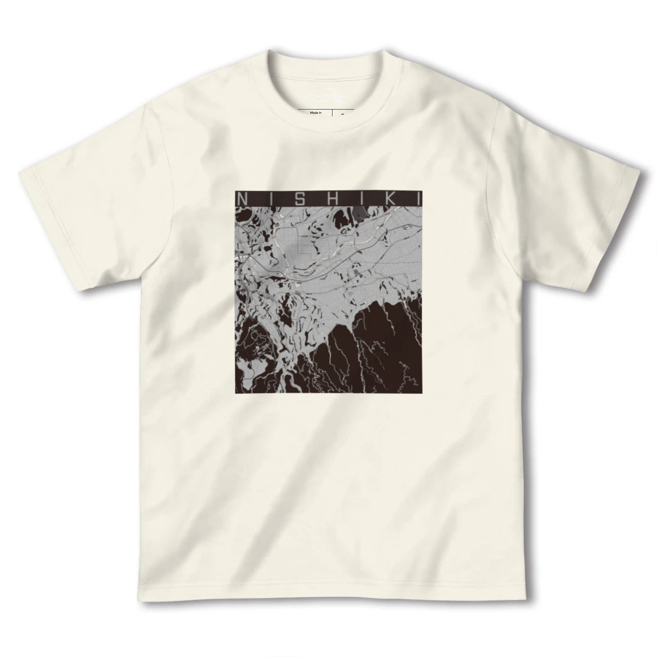 【錦(熊本県)】地図柄ヘビーウェイトTシャツ