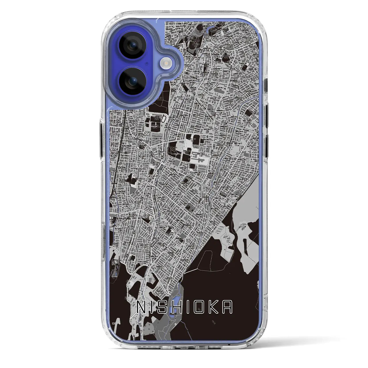 【西岡(北海道)】地図柄iPhoneケース(MagSafeタイプ)