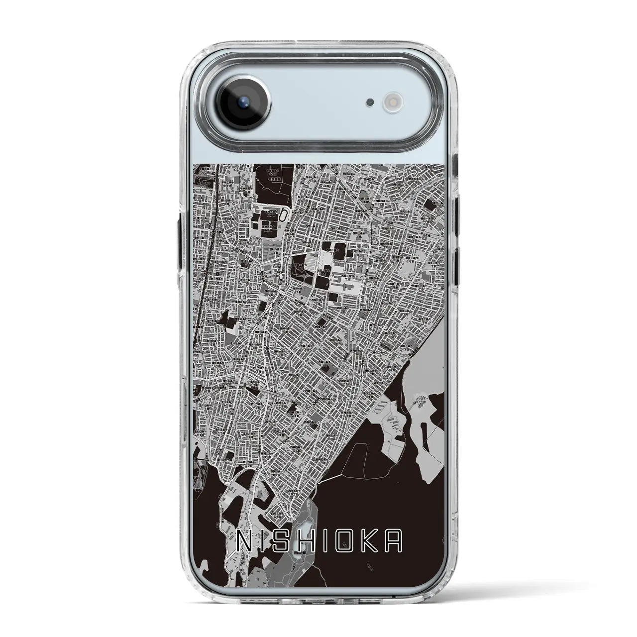 【西岡(北海道)】地図柄iPhoneケース(MagSafeタイプ)