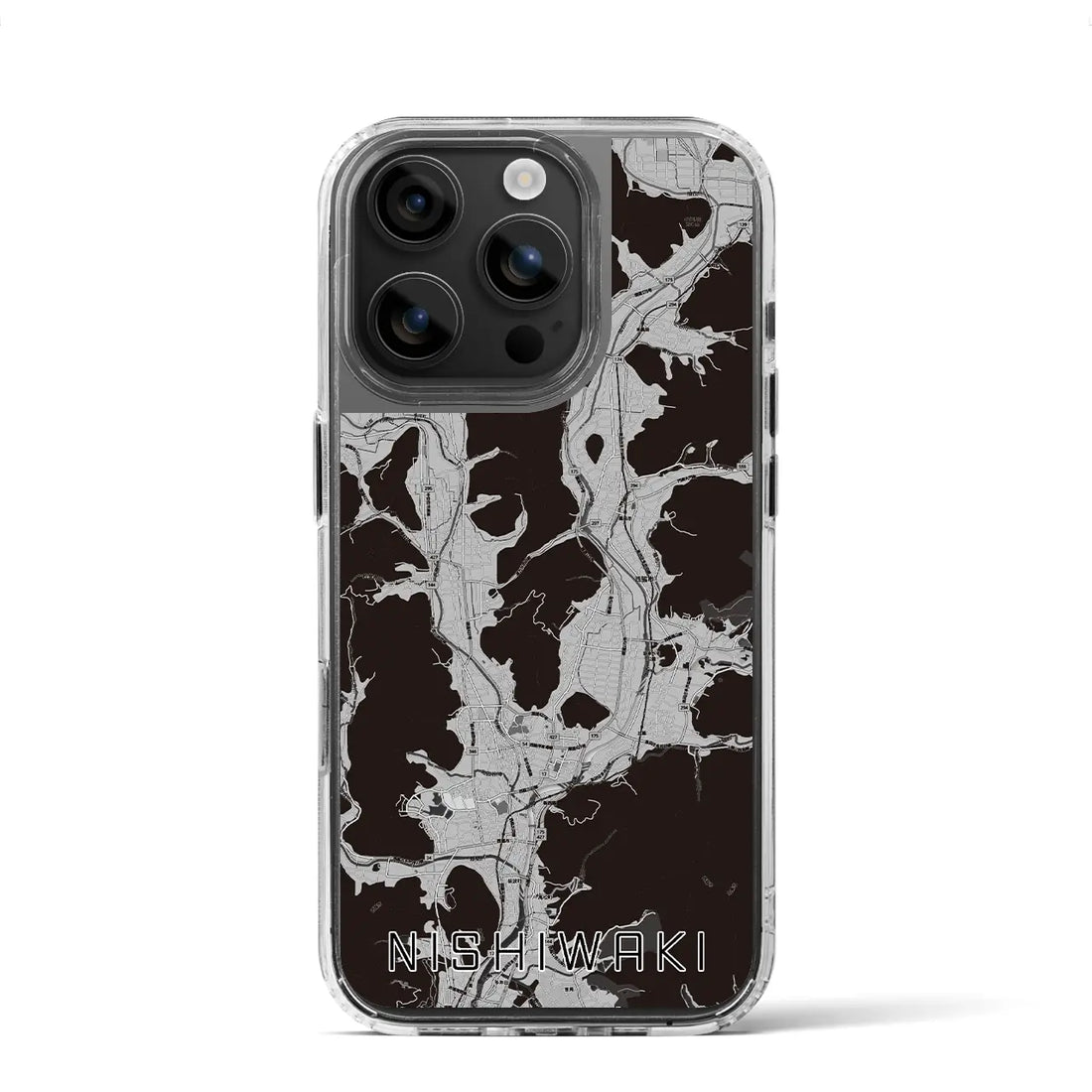 【西脇(兵庫県)】地図柄iPhoneケース(MagSafeタイプ)