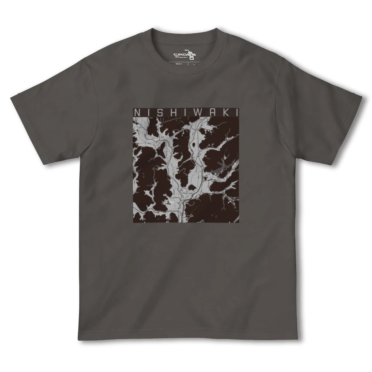 【西脇(兵庫県)】地図柄ヘビーウェイトTシャツ