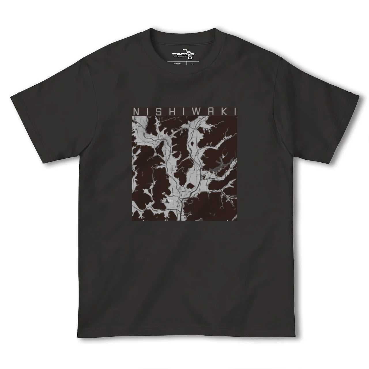 【西脇(兵庫県)】地図柄ヘビーウェイトTシャツ