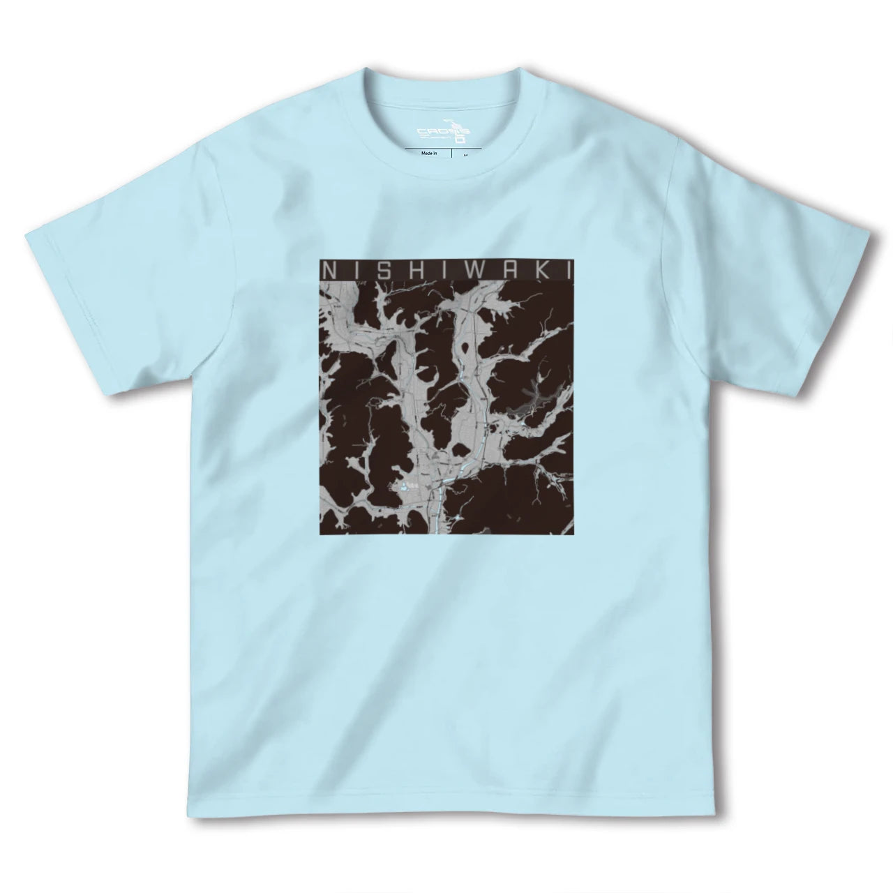 【西脇(兵庫県)】地図柄ヘビーウェイトTシャツ
