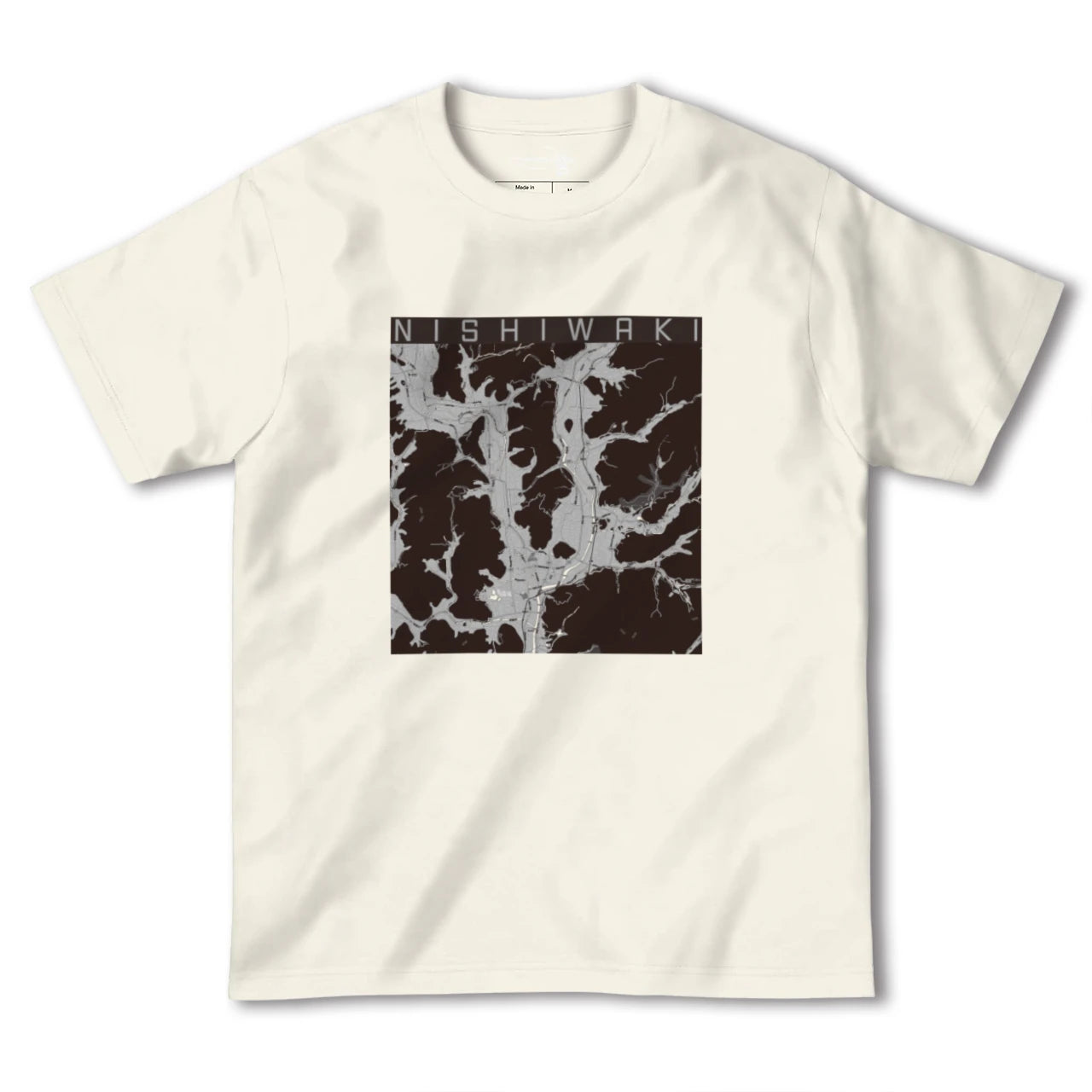 【西脇(兵庫県)】地図柄ヘビーウェイトTシャツ