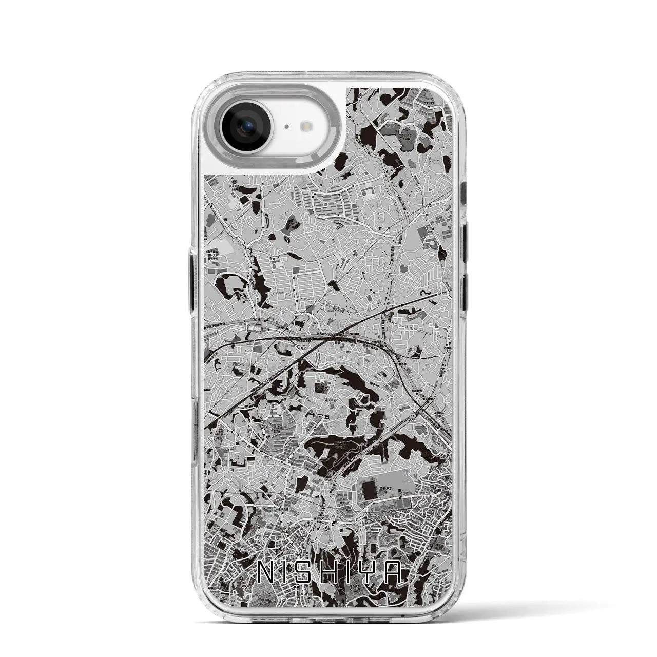 【西谷(神奈川県)】地図柄iPhoneケース(MagSafeタイプ)