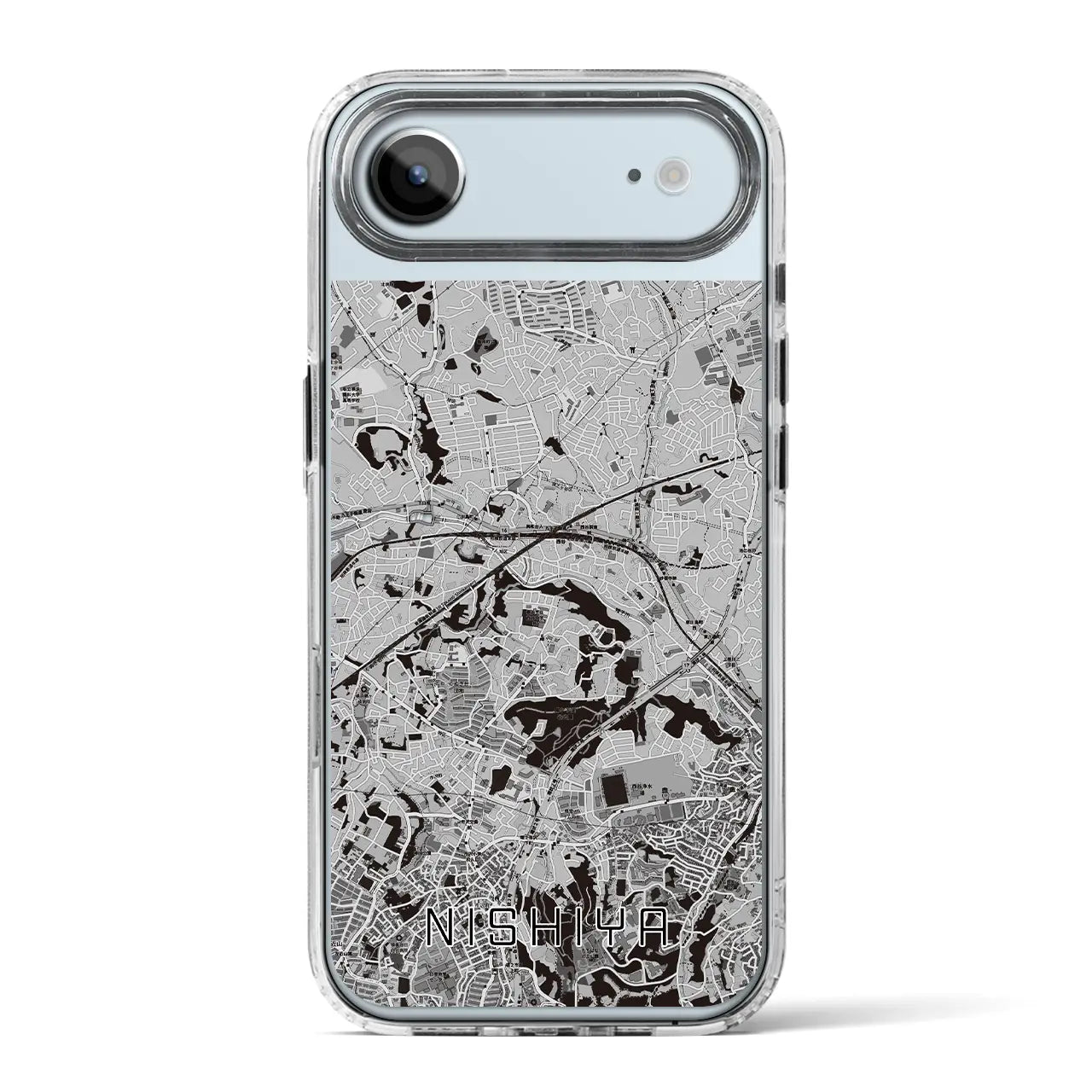 【西谷(神奈川県)】地図柄iPhoneケース(MagSafeタイプ)