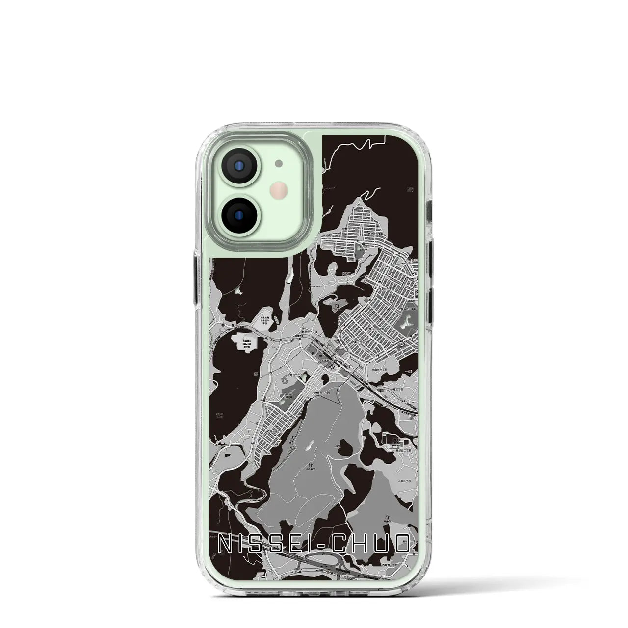 【日生中央(兵庫県)】地図柄iPhoneケース(MagSafeタイプ)
