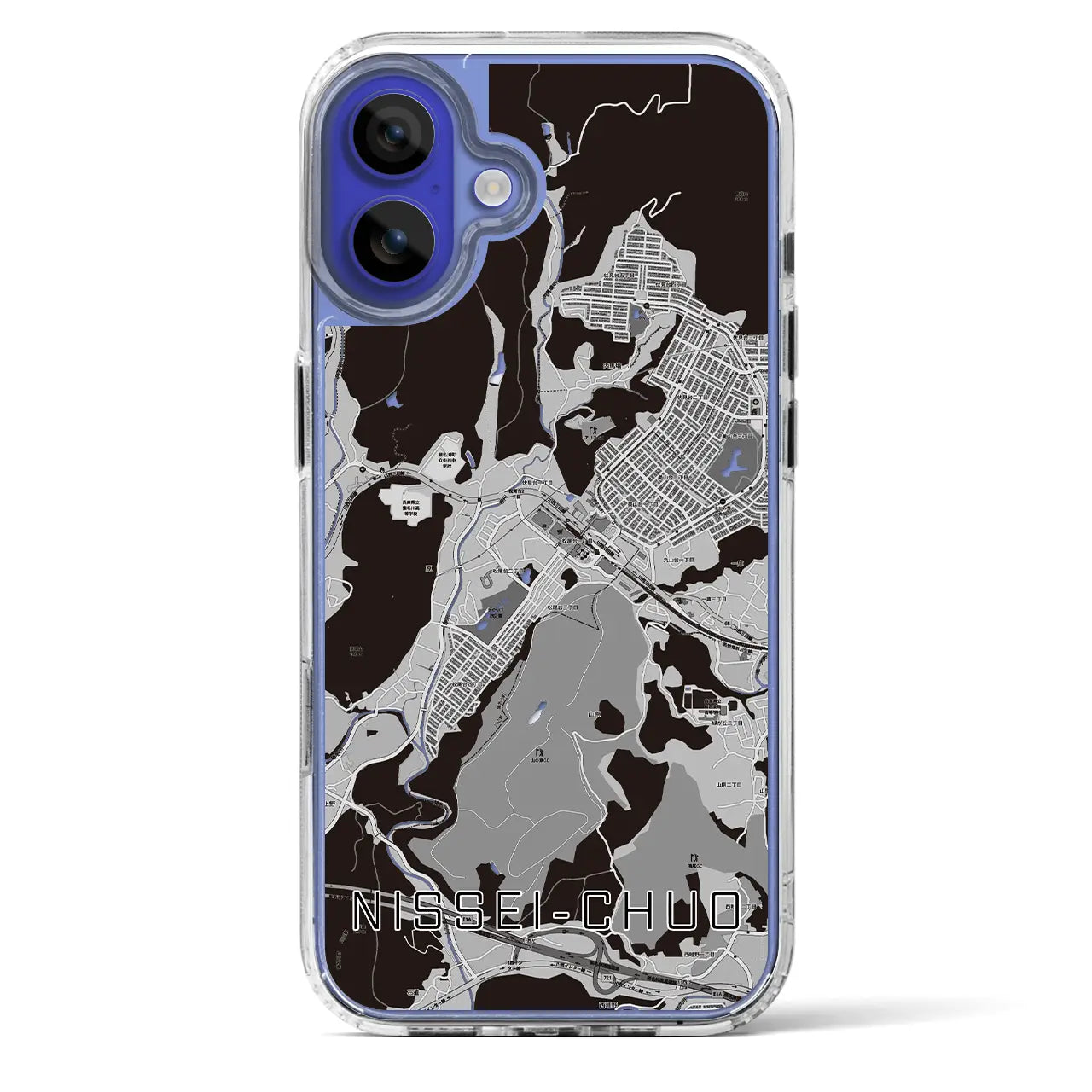 【日生中央(兵庫県)】地図柄iPhoneケース(MagSafeタイプ)