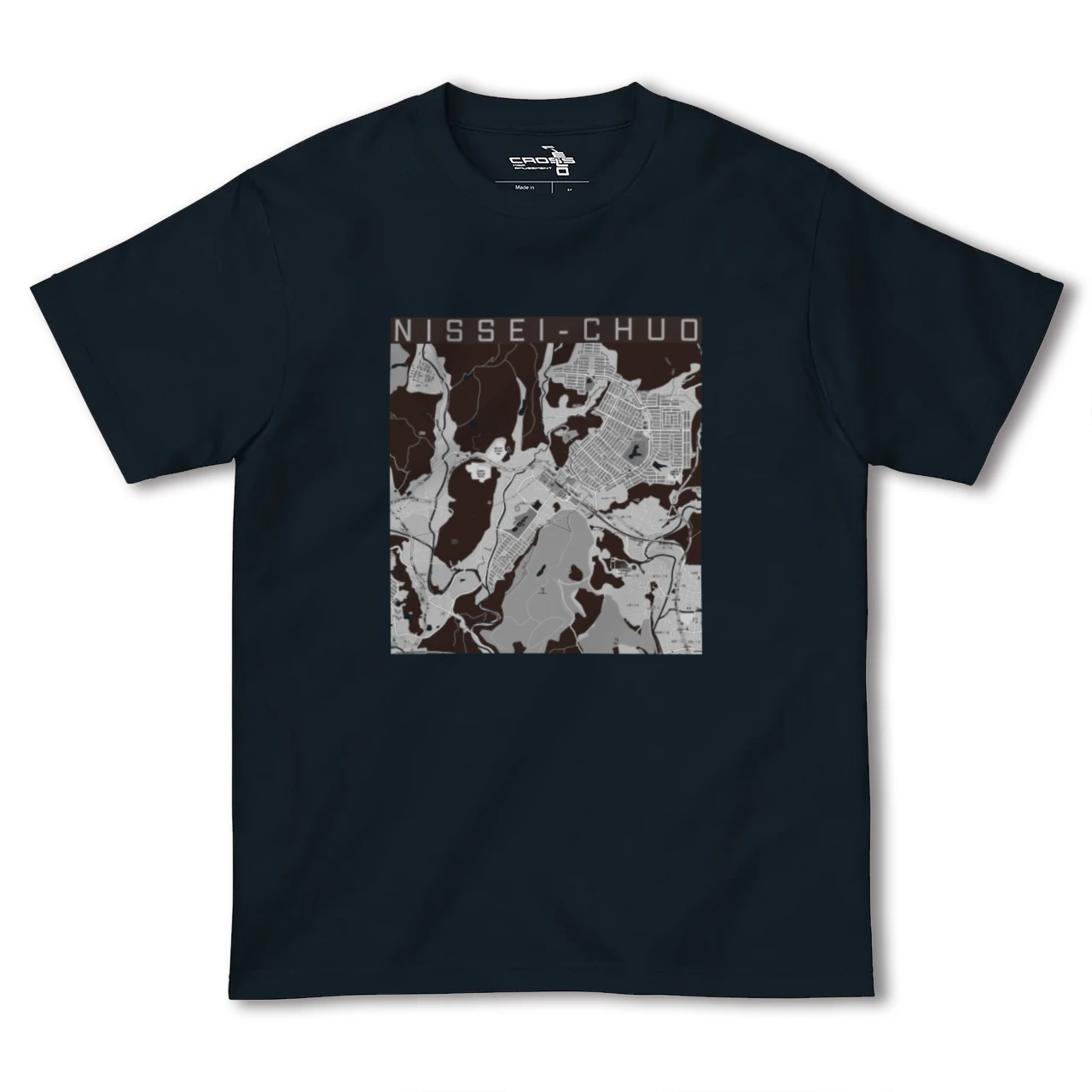 【日生中央(兵庫県)】地図柄ヘビーウェイトTシャツ