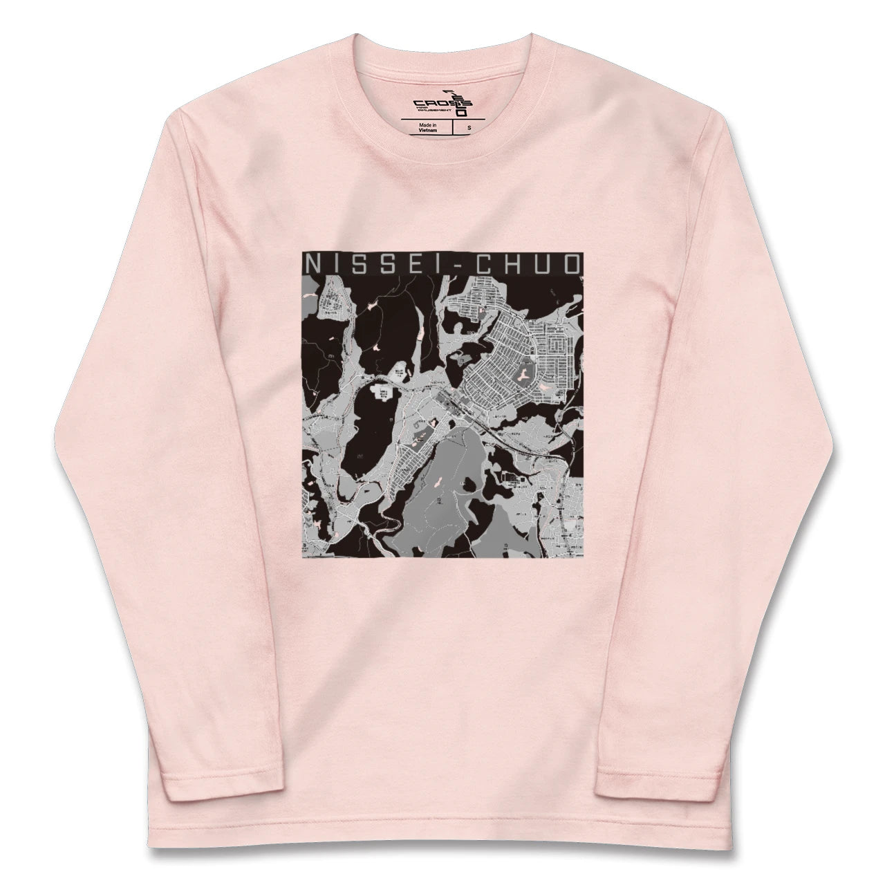 【日生中央(兵庫県)】地図柄ロングスリーブTシャツ