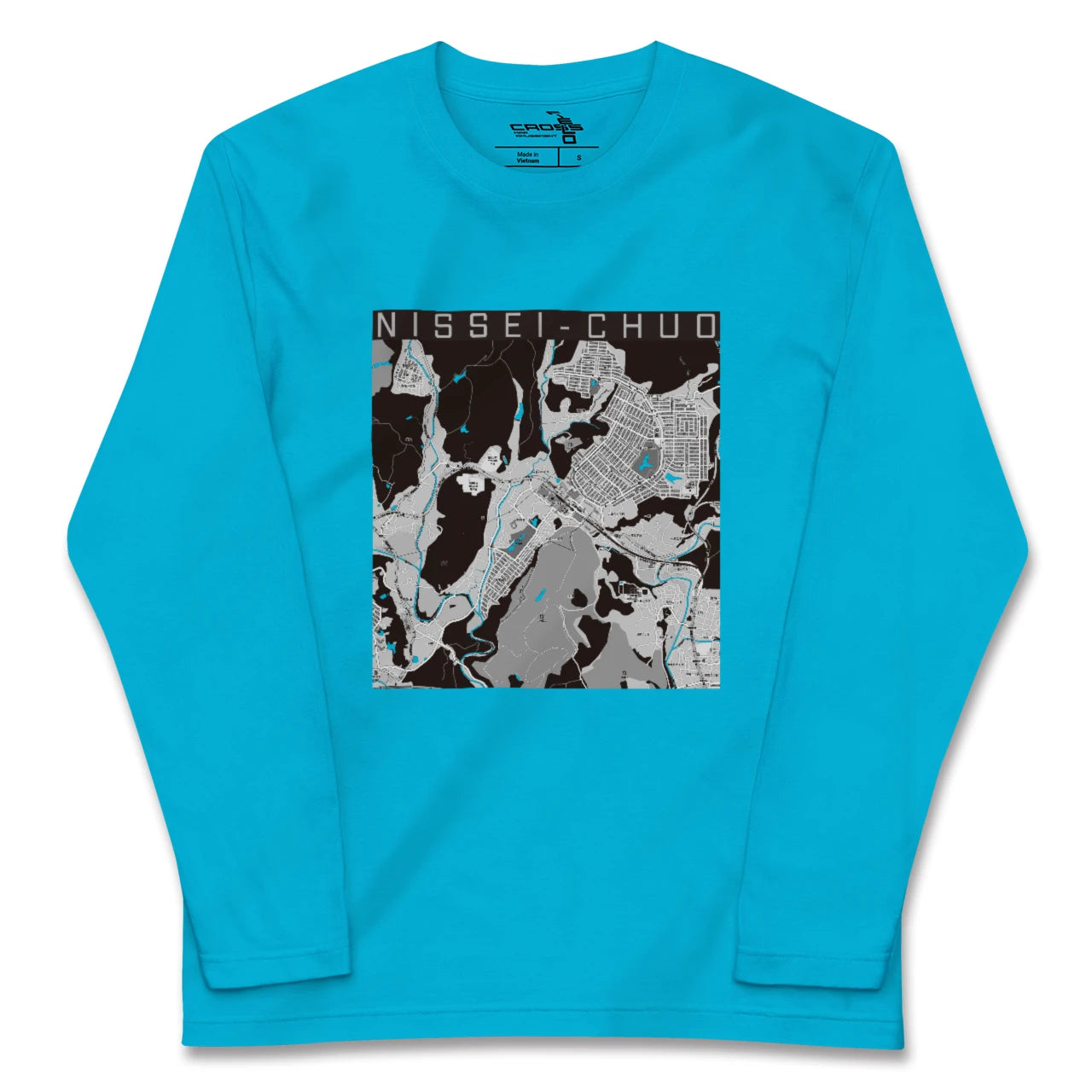 【日生中央(兵庫県)】地図柄ロングスリーブTシャツ