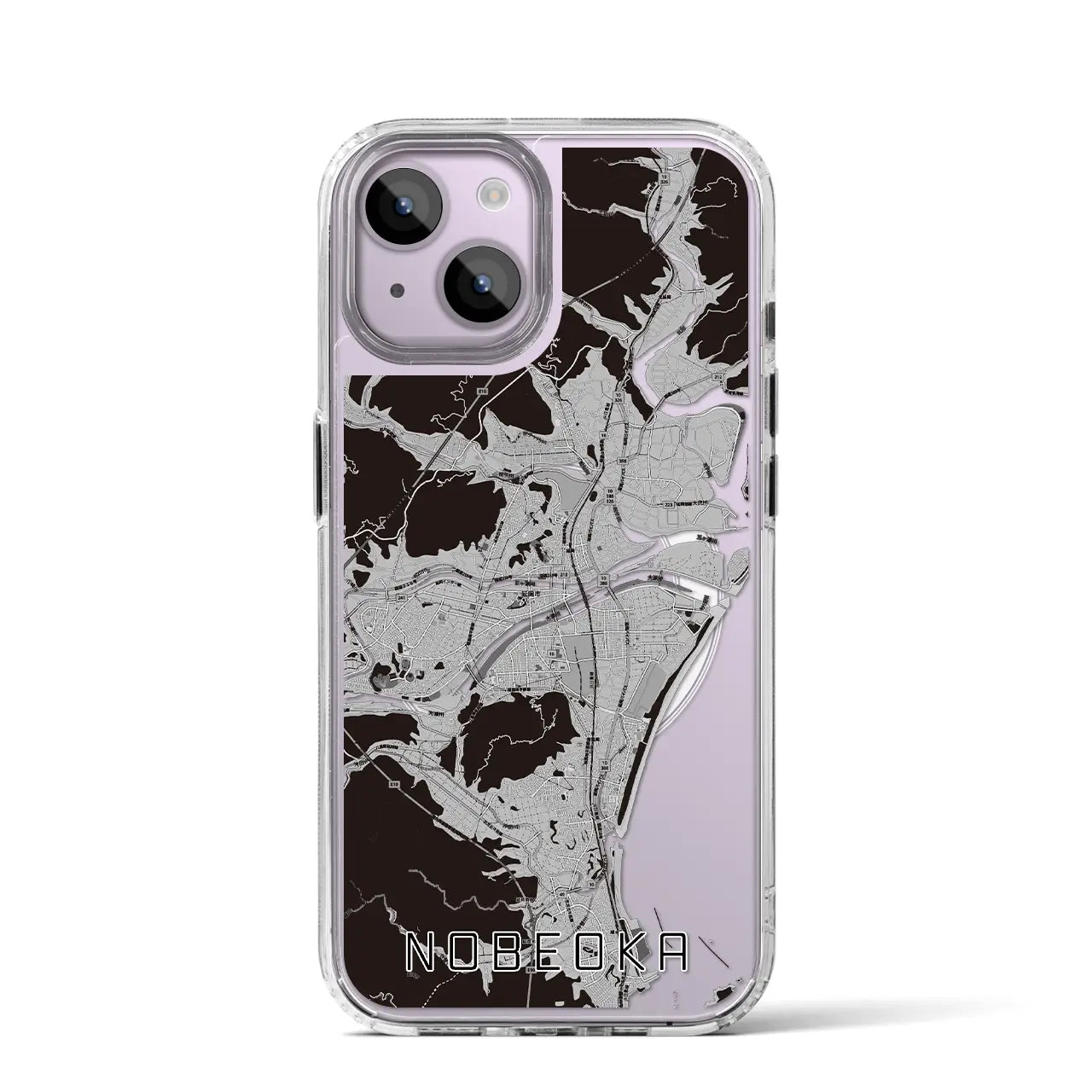 【延岡(宮崎県)】地図柄iPhoneケース(MagSafeタイプ)