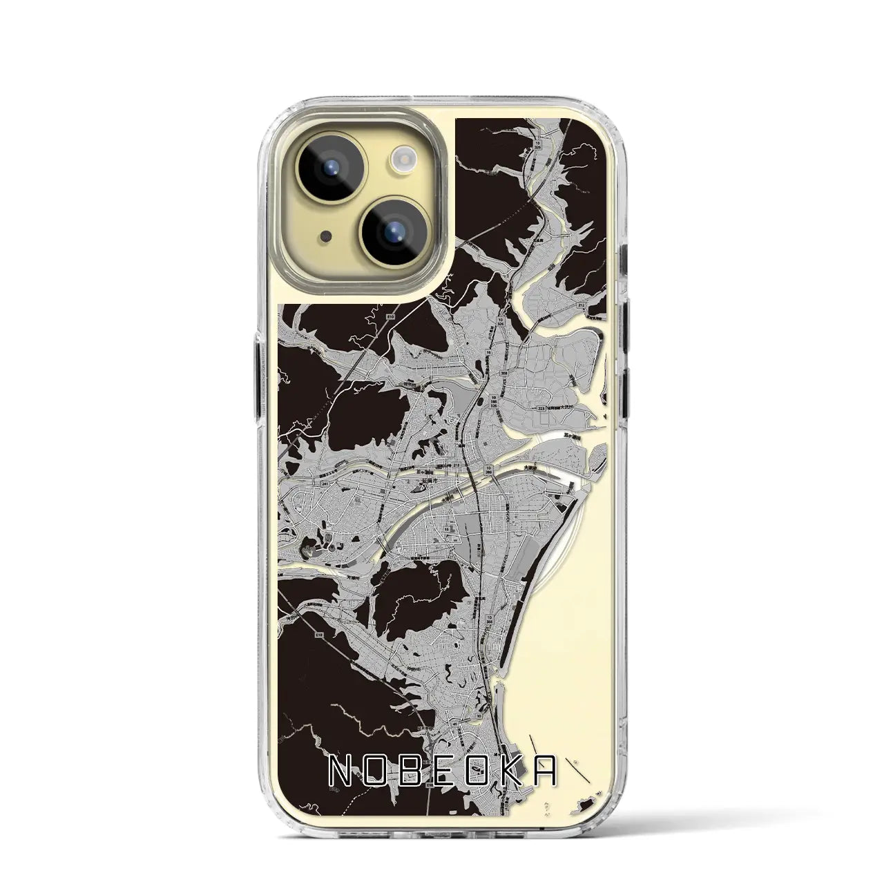 【延岡(宮崎県)】地図柄iPhoneケース(MagSafeタイプ)