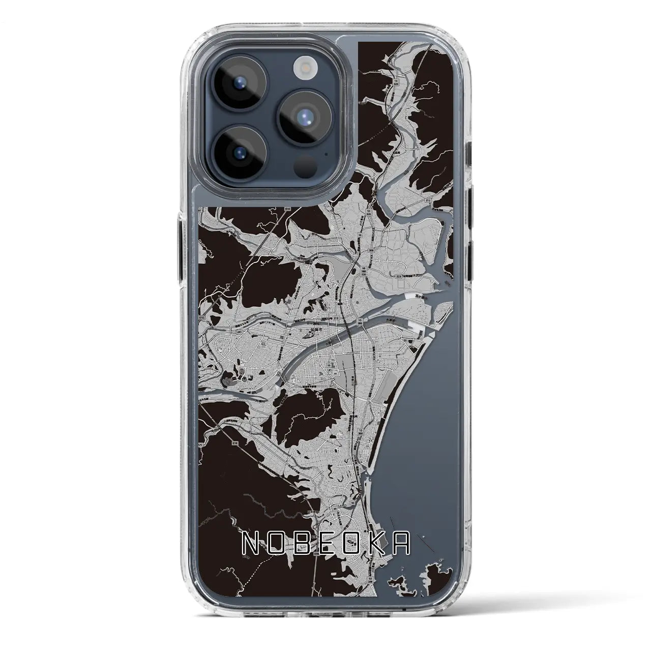 【延岡(宮崎県)】地図柄iPhoneケース(MagSafeタイプ)