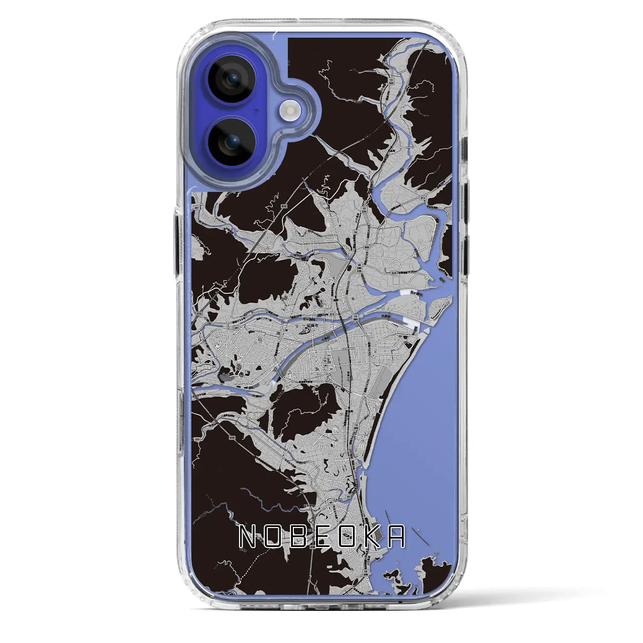 【延岡(宮崎県)】地図柄iPhoneケース(MagSafeタイプ)