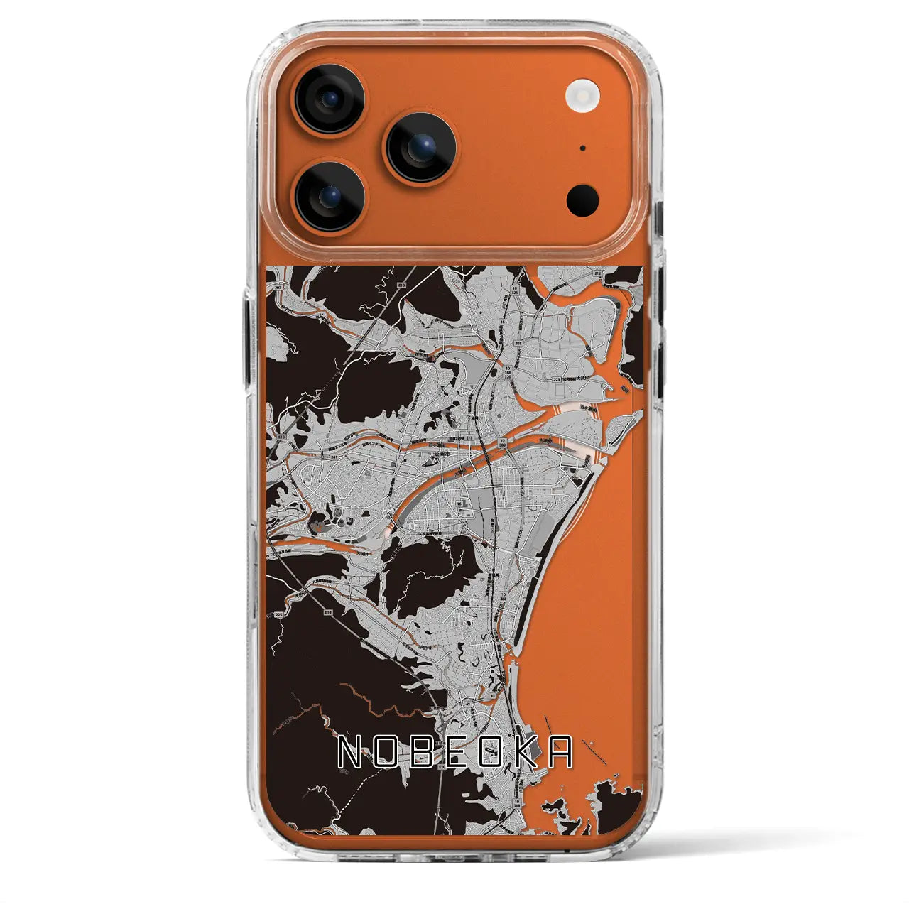 【延岡(宮崎県)】地図柄iPhoneケース(MagSafeタイプ)