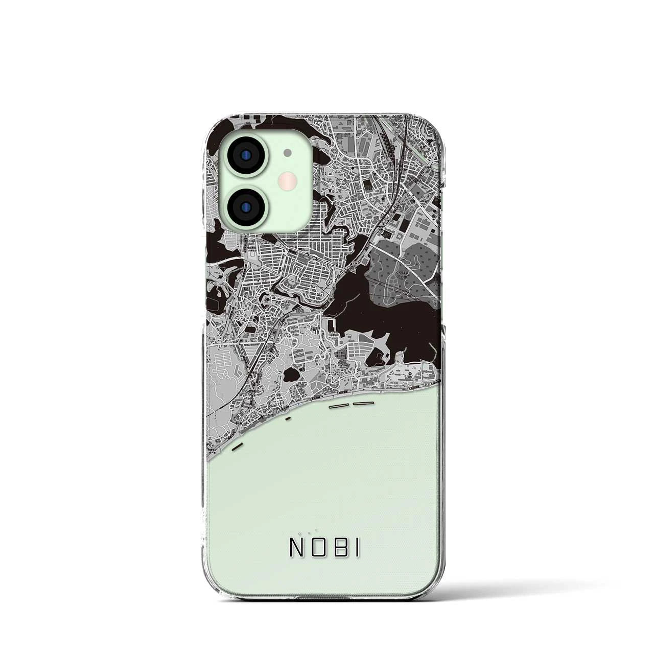 【野比(神奈川県)】地図柄iPhoneケース(クリアタイプ)