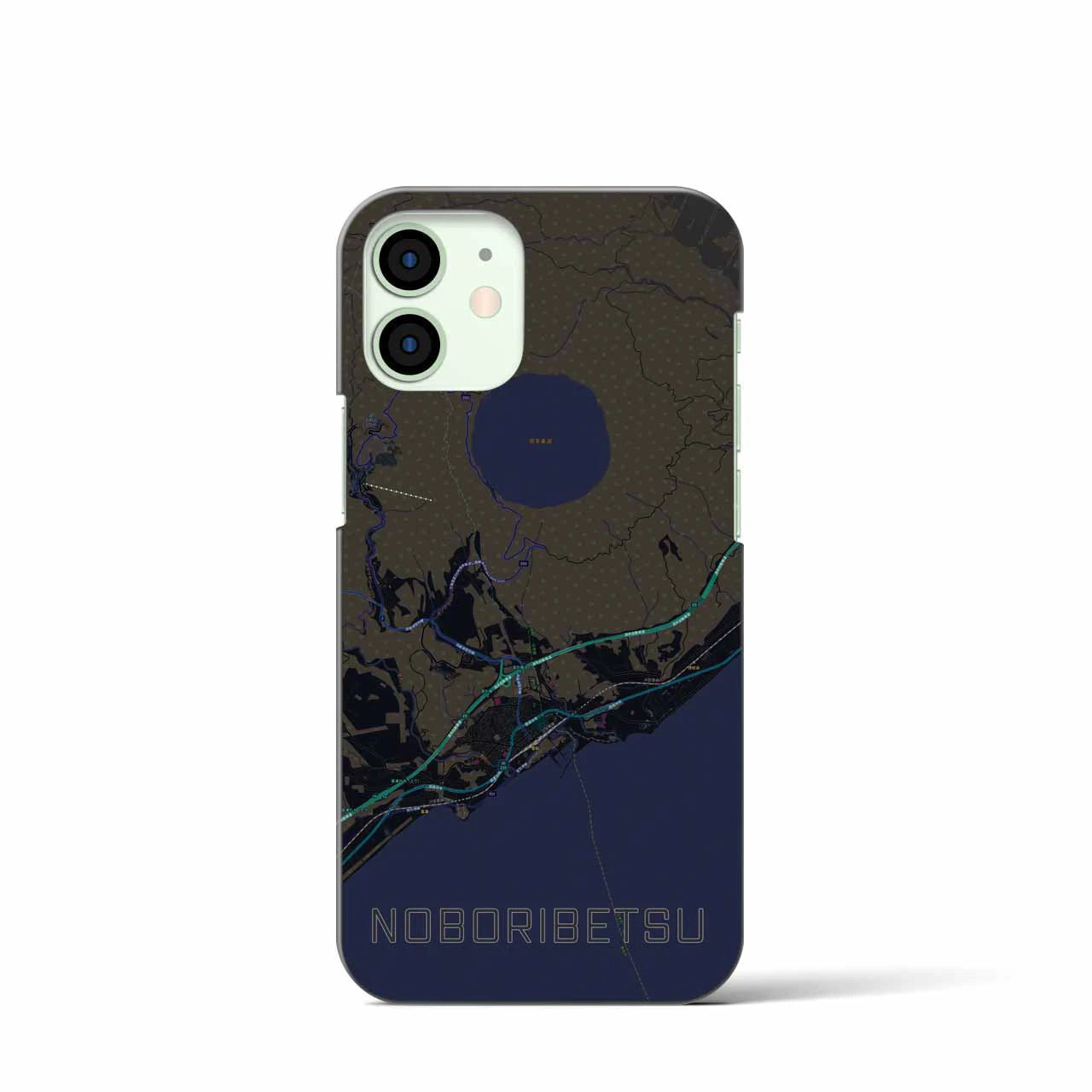 【登別(北海道)】地図柄iPhoneケース(バックカバータイプ)