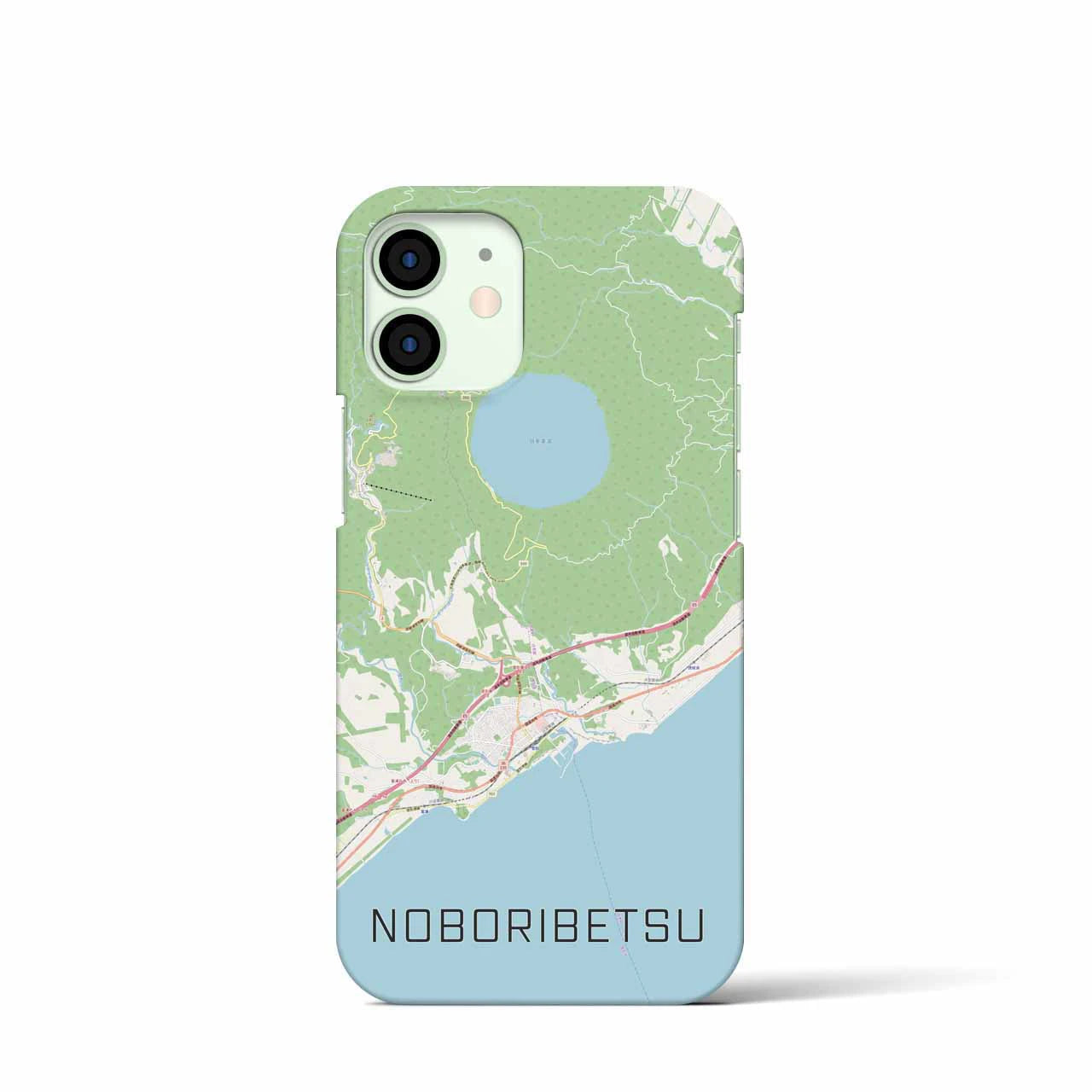 【登別(北海道)】地図柄iPhoneケース(バックカバータイプ)