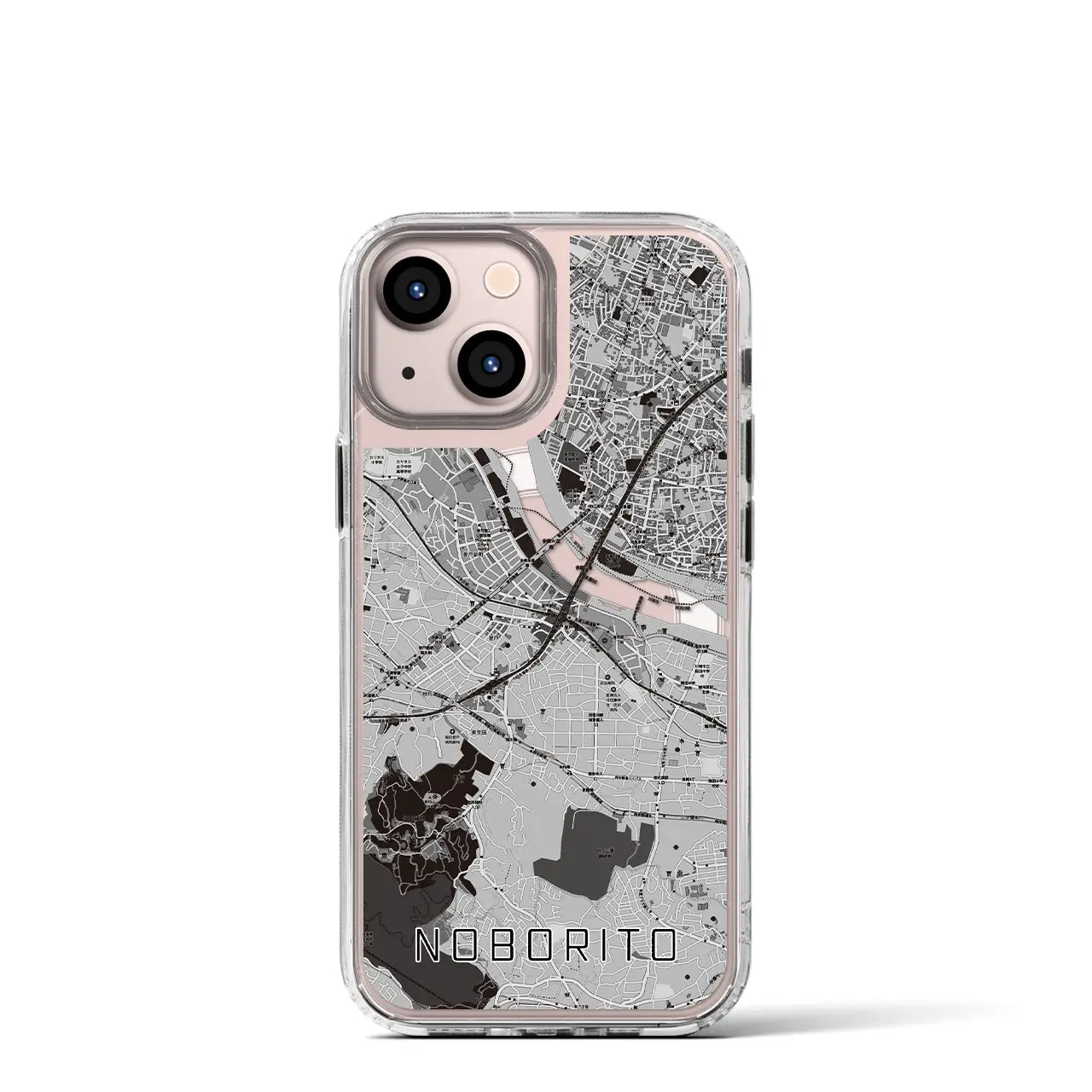 【登戸(神奈川県)】地図柄iPhoneケース(MagSafeタイプ)