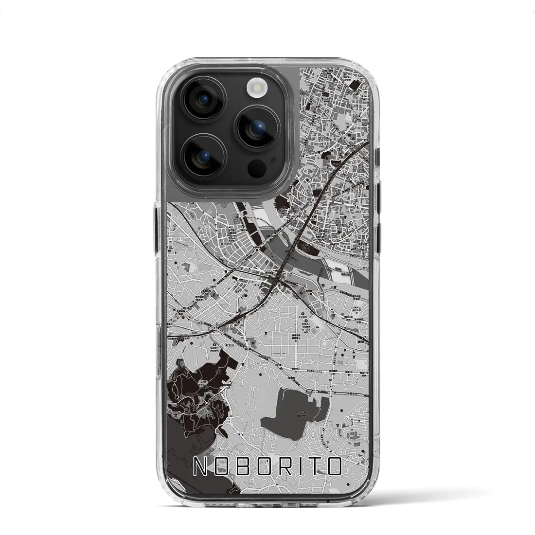 【登戸(神奈川県)】地図柄iPhoneケース(MagSafeタイプ)