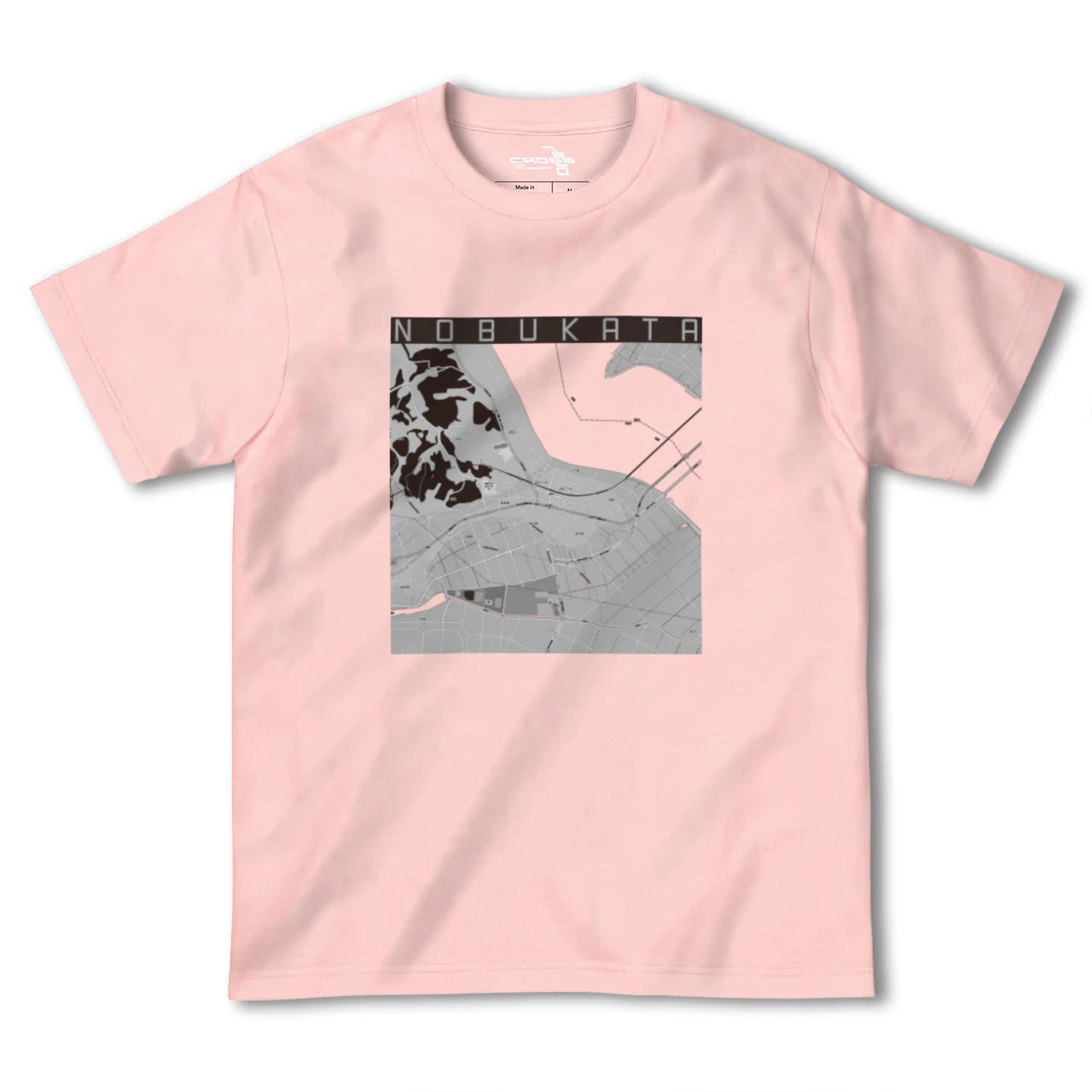 【延方(茨城県)】地図柄ヘビーウェイトTシャツ