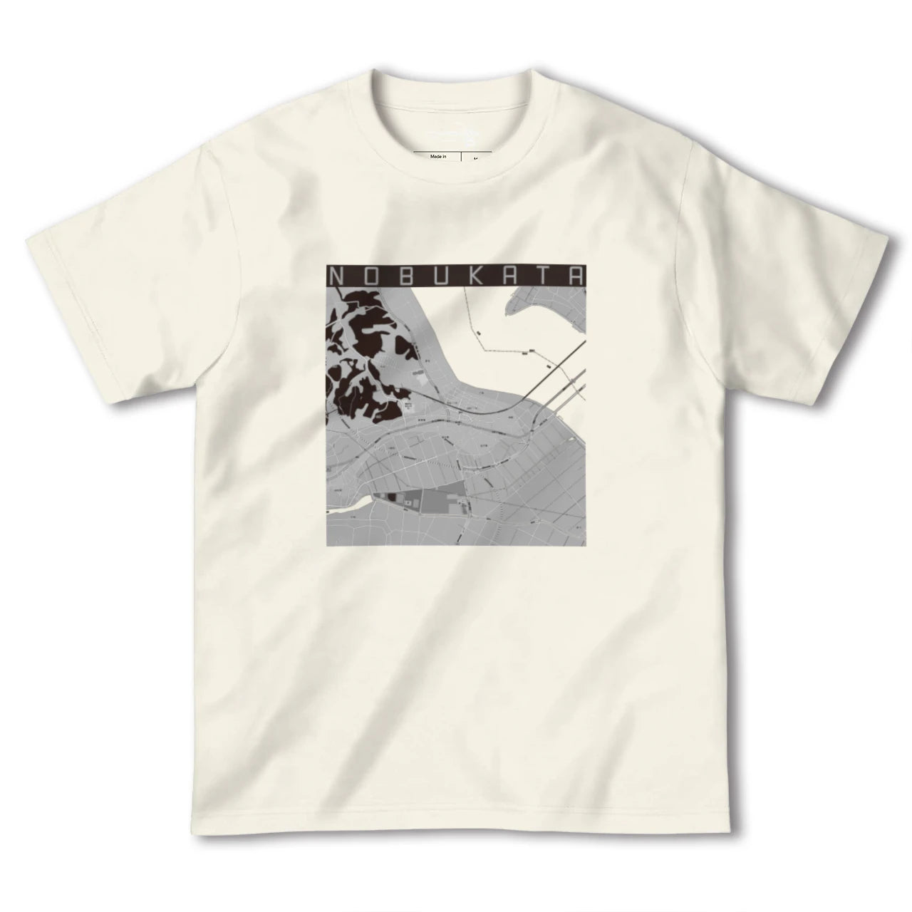 【延方(茨城県)】地図柄ヘビーウェイトTシャツ