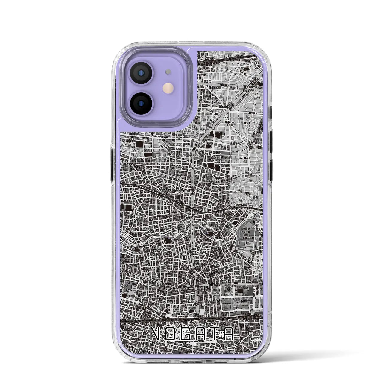 【野方(東京都)】地図柄iPhoneケース(MagSafeタイプ)