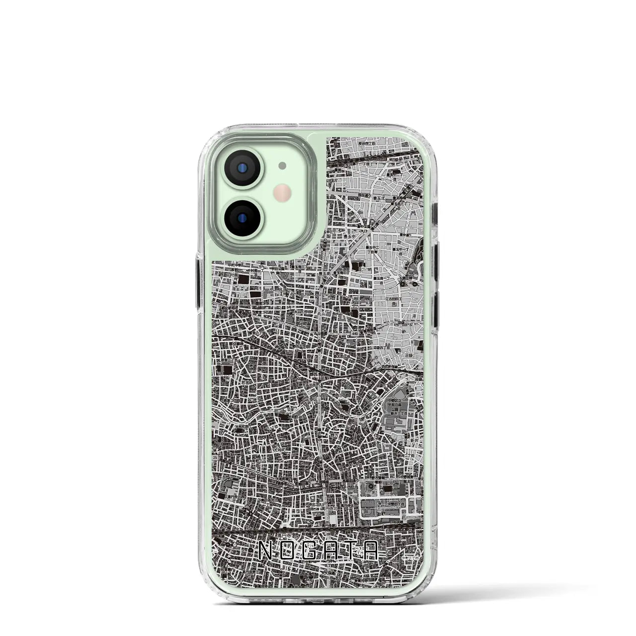 【野方(東京都)】地図柄iPhoneケース(MagSafeタイプ)
