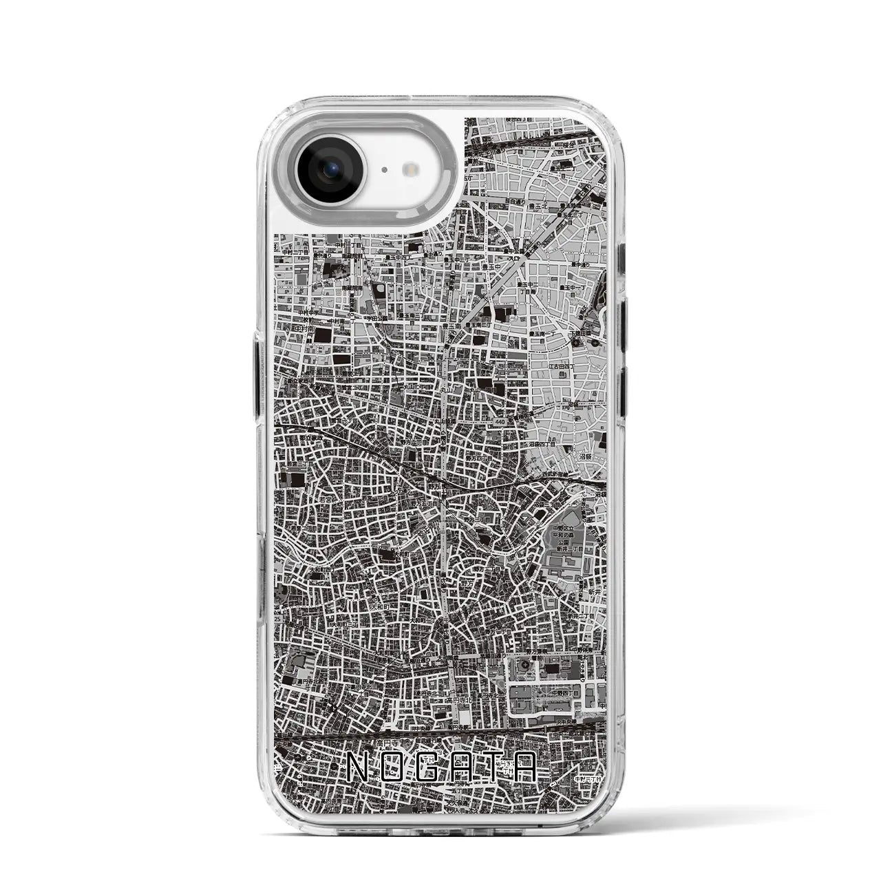 【野方(東京都)】地図柄iPhoneケース(MagSafeタイプ)