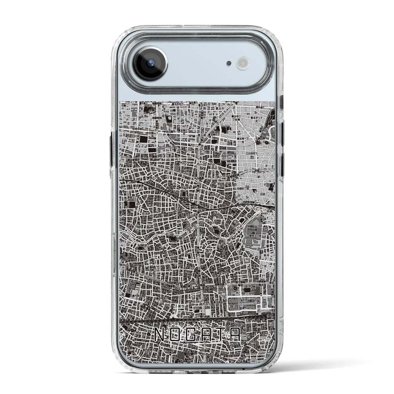 【野方(東京都)】地図柄iPhoneケース(MagSafeタイプ)