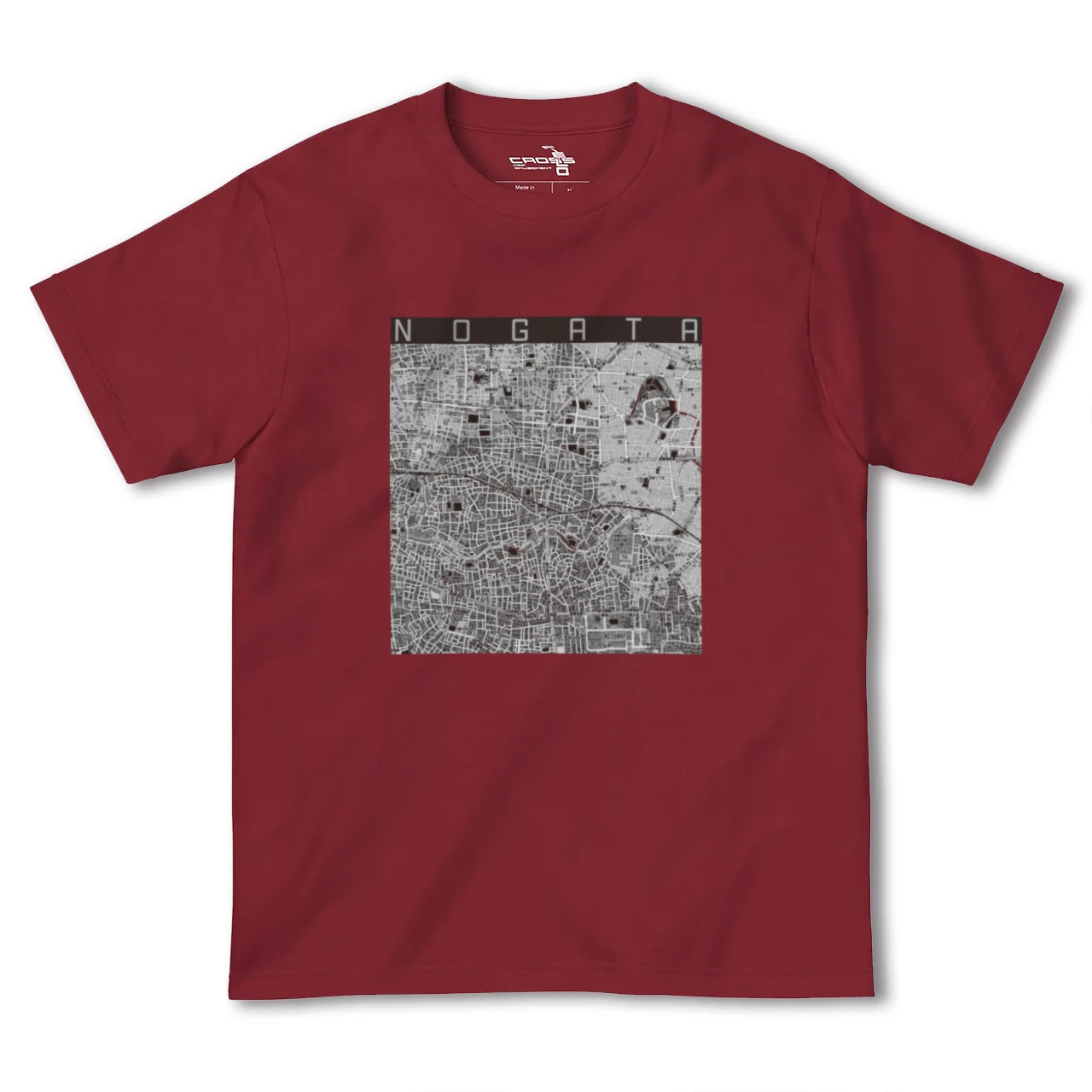 【野方(東京都)】地図柄ヘビーウェイトTシャツ