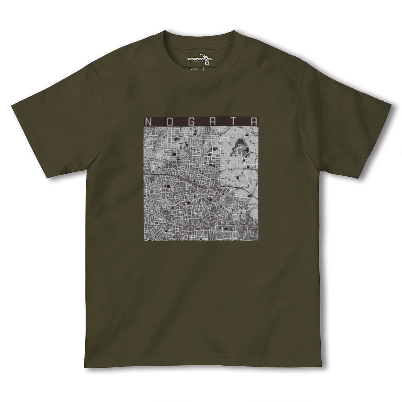【野方(東京都)】地図柄ヘビーウェイトTシャツ
