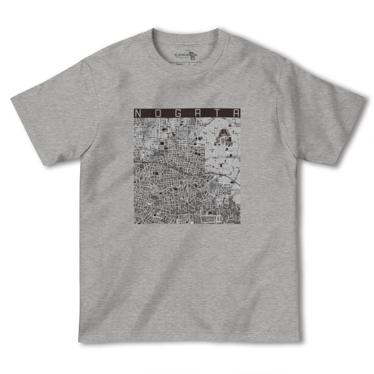 【野方(東京都)】地図柄ヘビーウェイトTシャツ