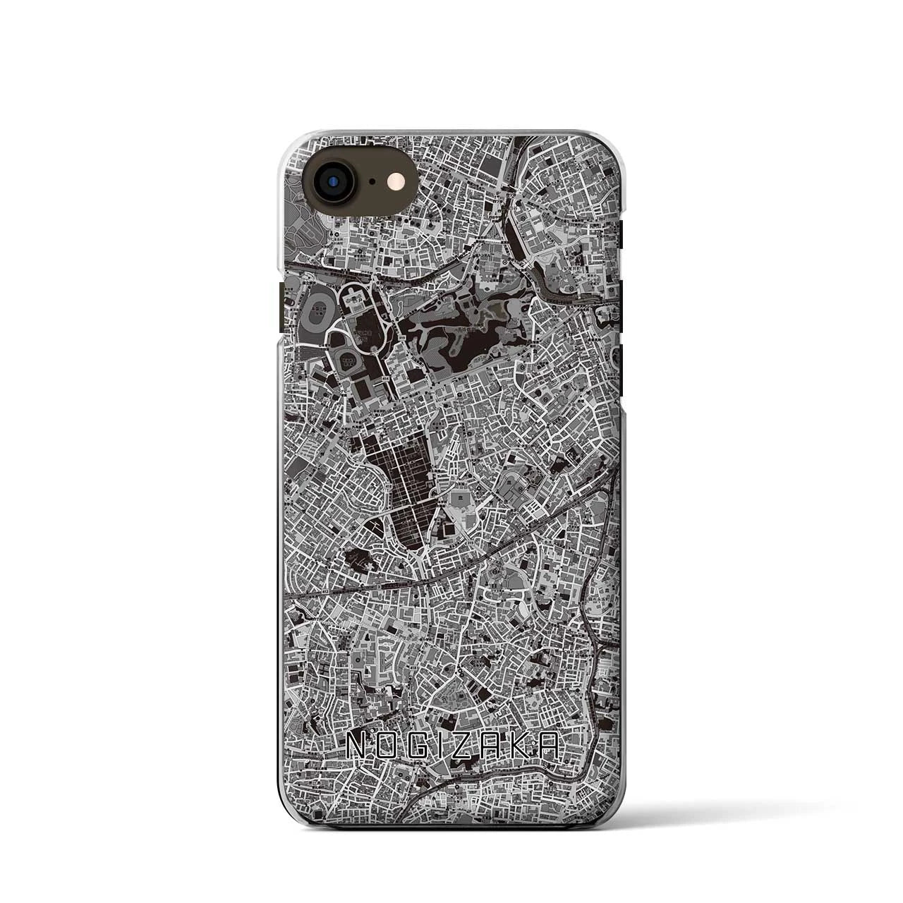 【乃木坂(東京都)】地図柄iPhoneケース(クリアタイプ)