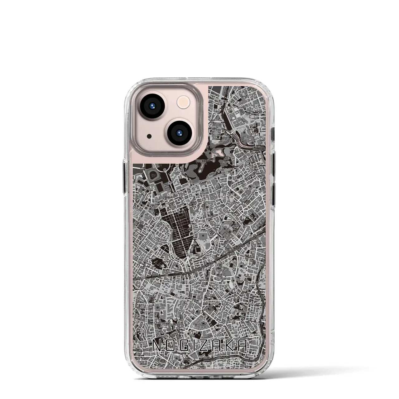 【乃木坂(東京都)】地図柄iPhoneケース(MagSafeタイプ)