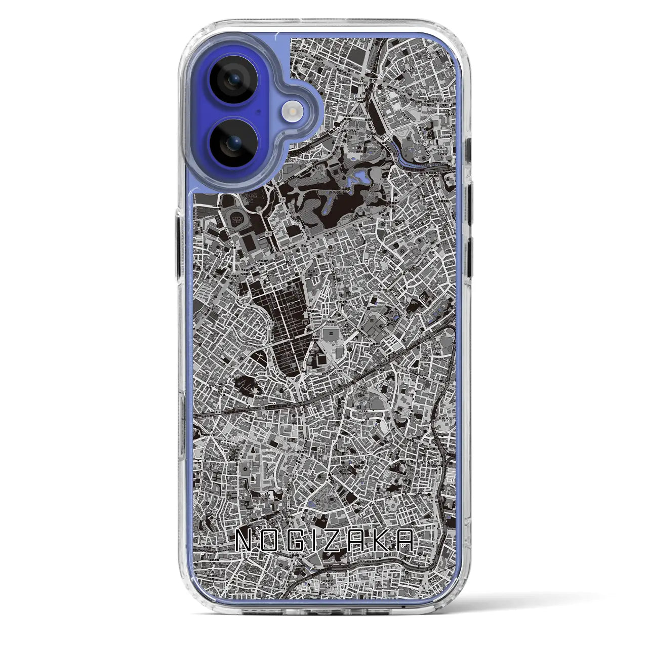 【乃木坂(東京都)】地図柄iPhoneケース(MagSafeタイプ)