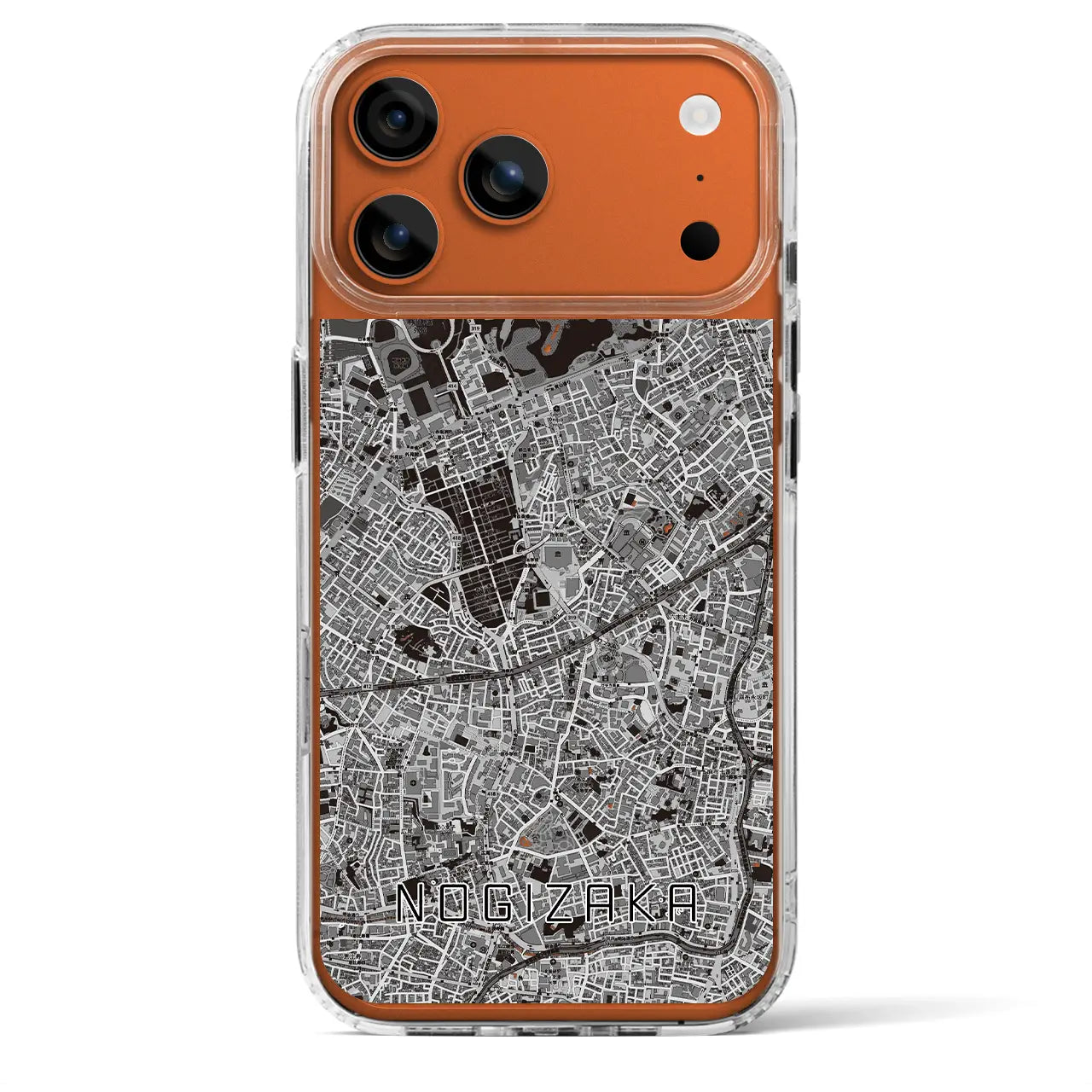 【乃木坂(東京都)】地図柄iPhoneケース(MagSafeタイプ)