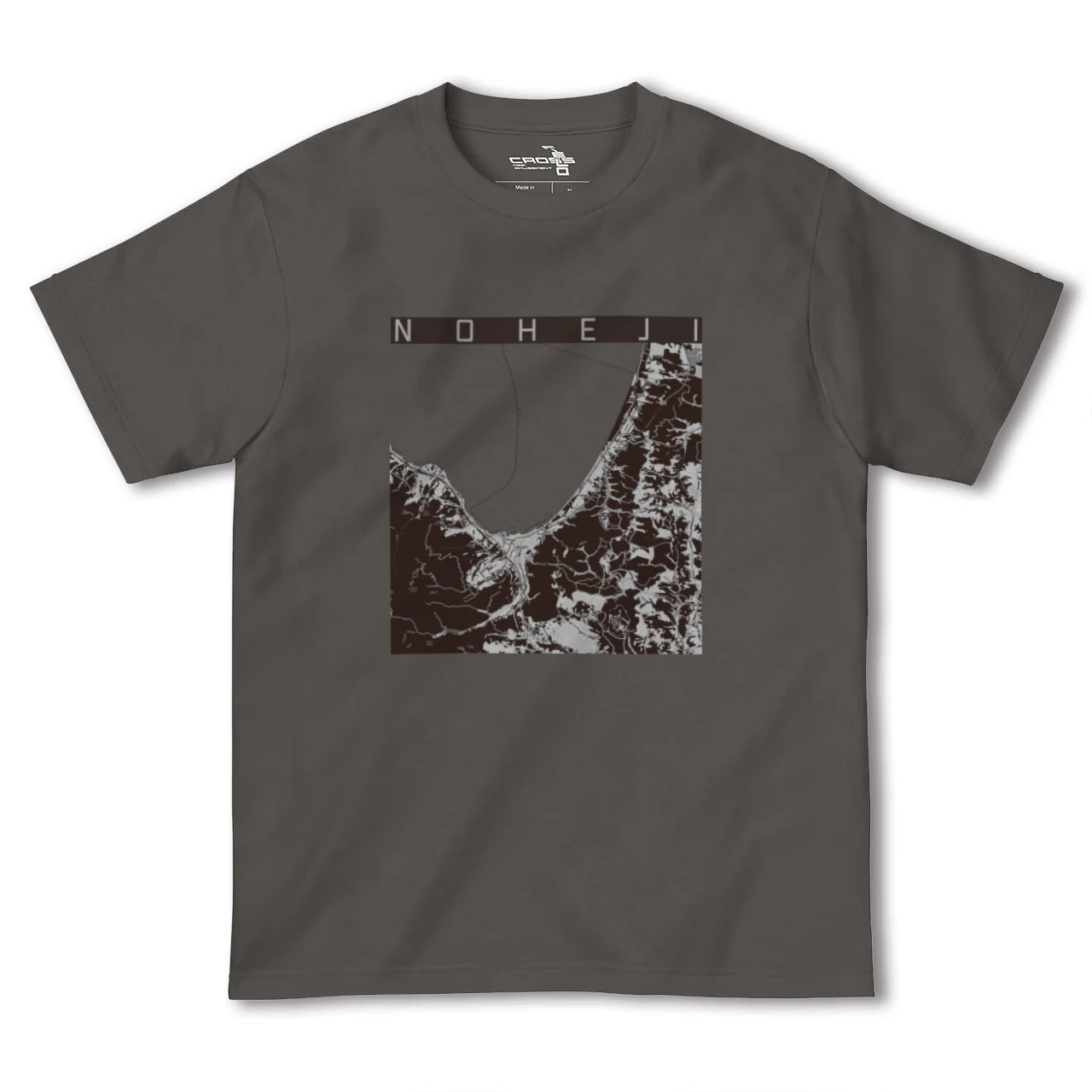 【野辺地(青森県)】地図柄ヘビーウェイトTシャツ